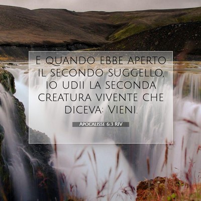 Apocalisse 6:3 Versetto della Bibbia Spiegato