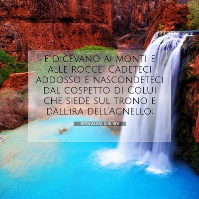 Apocalisse 6:16 Versetto della Bibbia Spiegato
