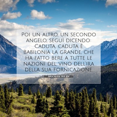 Apocalisse 14:8 Versetto della Bibbia Spiegato