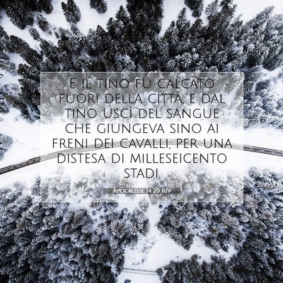 Apocalisse 14:20 Versetto della Bibbia Spiegato