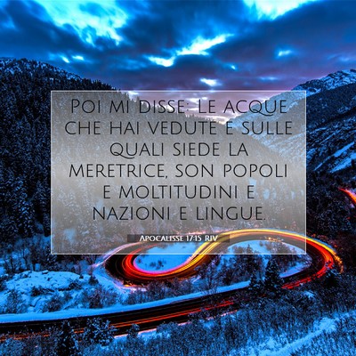 Apocalisse 17:15 Versetto della Bibbia Spiegato