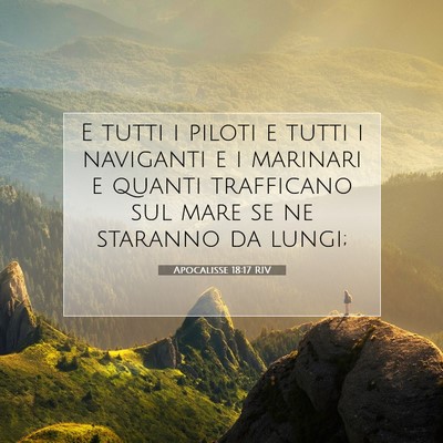 Apocalisse 18:17 Versetto della Bibbia Spiegato